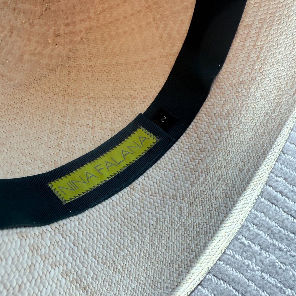 The "Newt" Nina Falana French Press Hat /100% Authentic! Unisex Sz: S/M - Picture 14 of 14